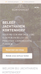 Mobile Screenshot of jachthavenkortenhoef.nl